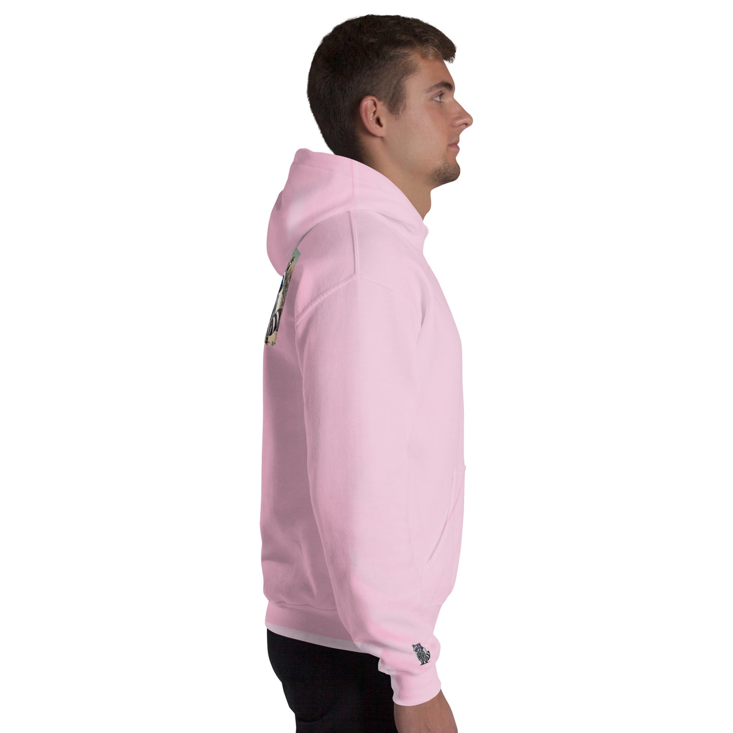 Kleur hoodie met print op de achterkant "Carrera in Summer"