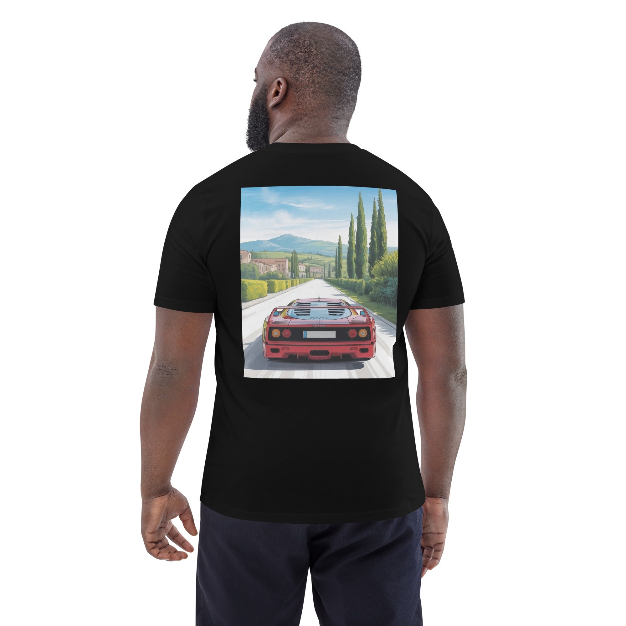 Organic T-Shirt "F40 in Tuscany"