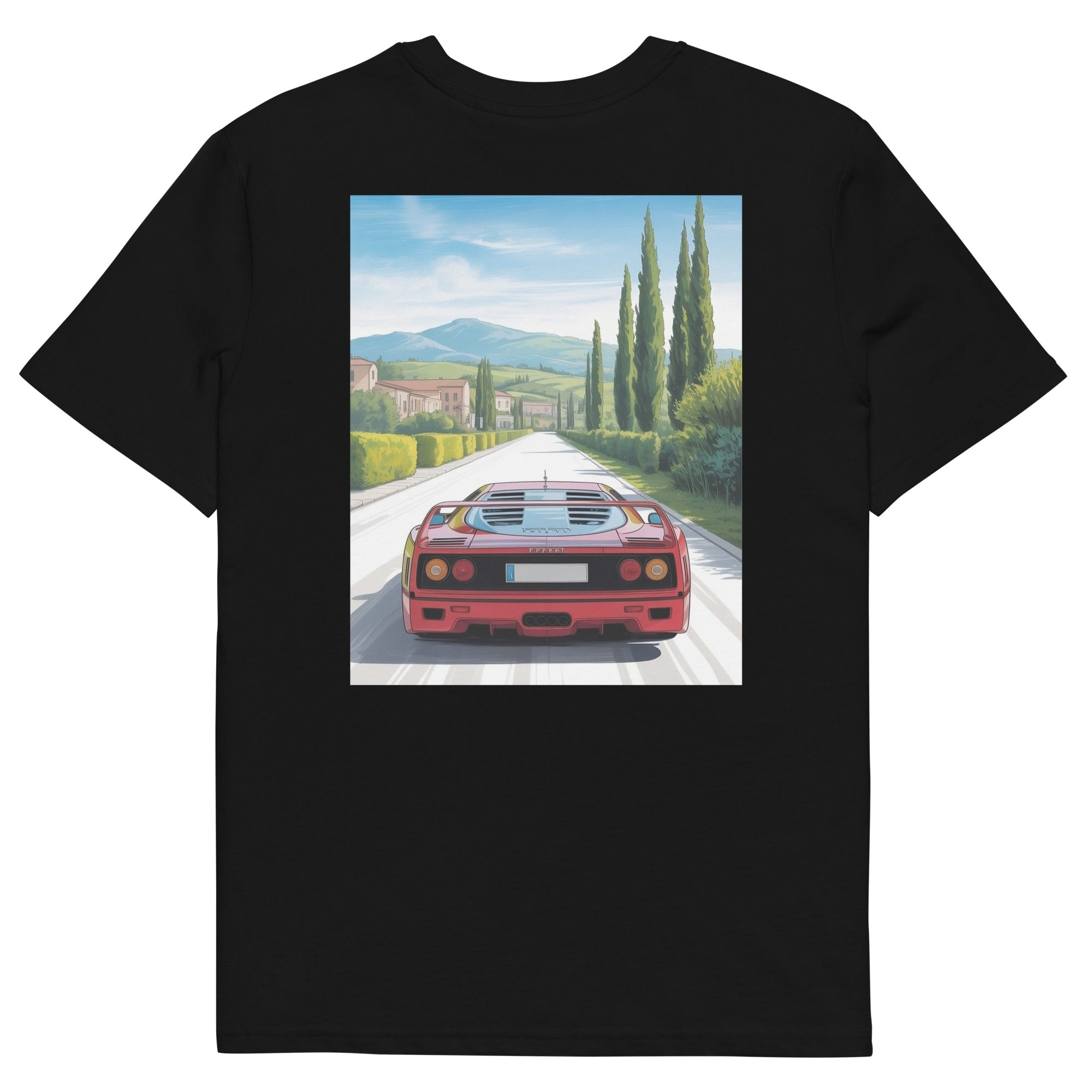 Organic T-Shirt "F40 in Tuscany"