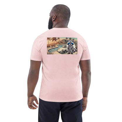 Organic T-Shirt Colour mit Backprint "Carrera in Summer"