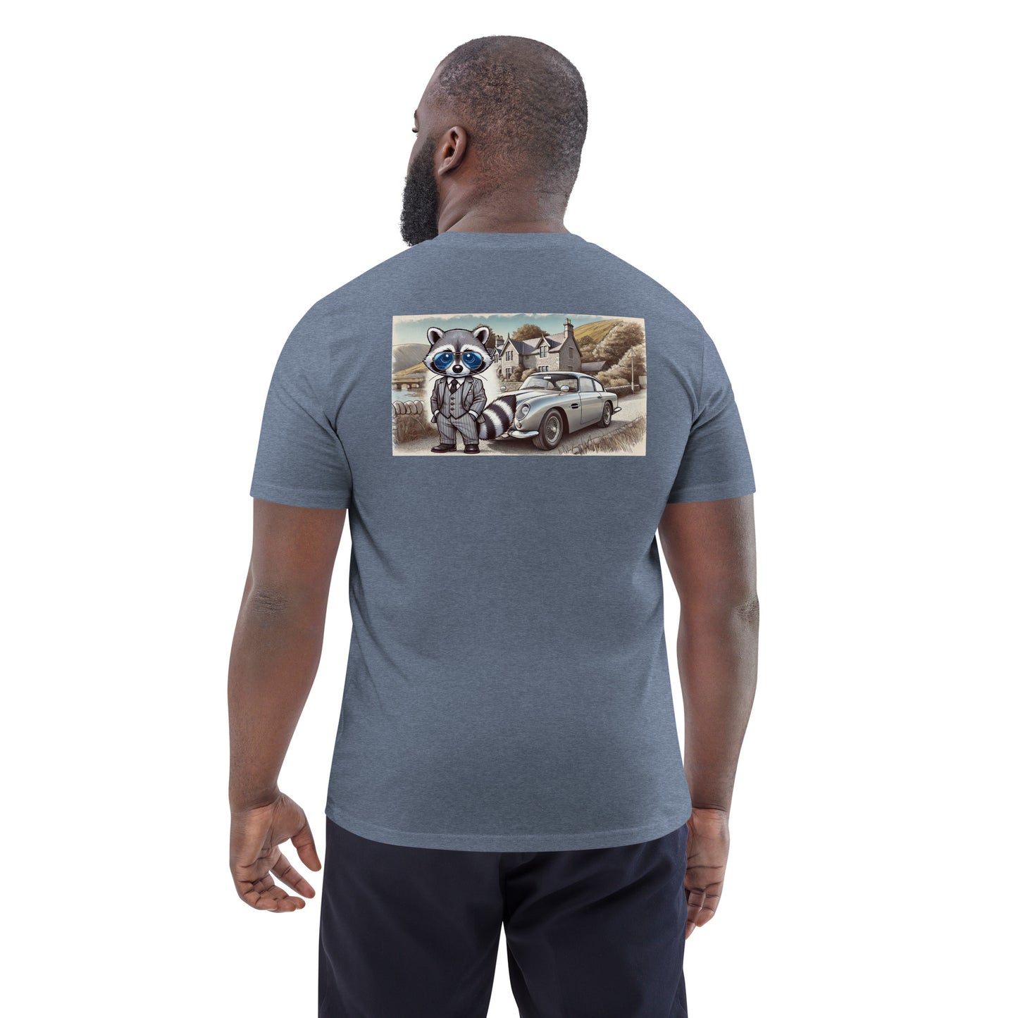 Organic T-Shirt Colour mit Backprint "Classic Aston"