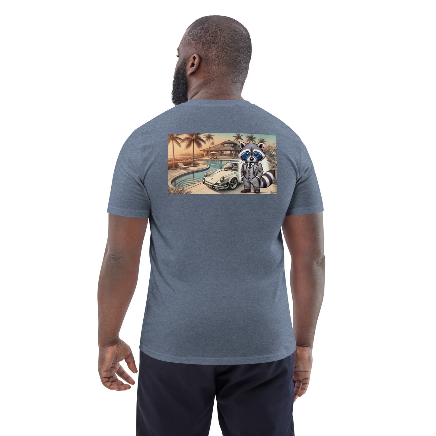Organic T-Shirt Colour mit Backprint "Carrera in Summer"