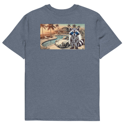 Organic T-Shirt Colour mit Backprint "Carrera in Summer"