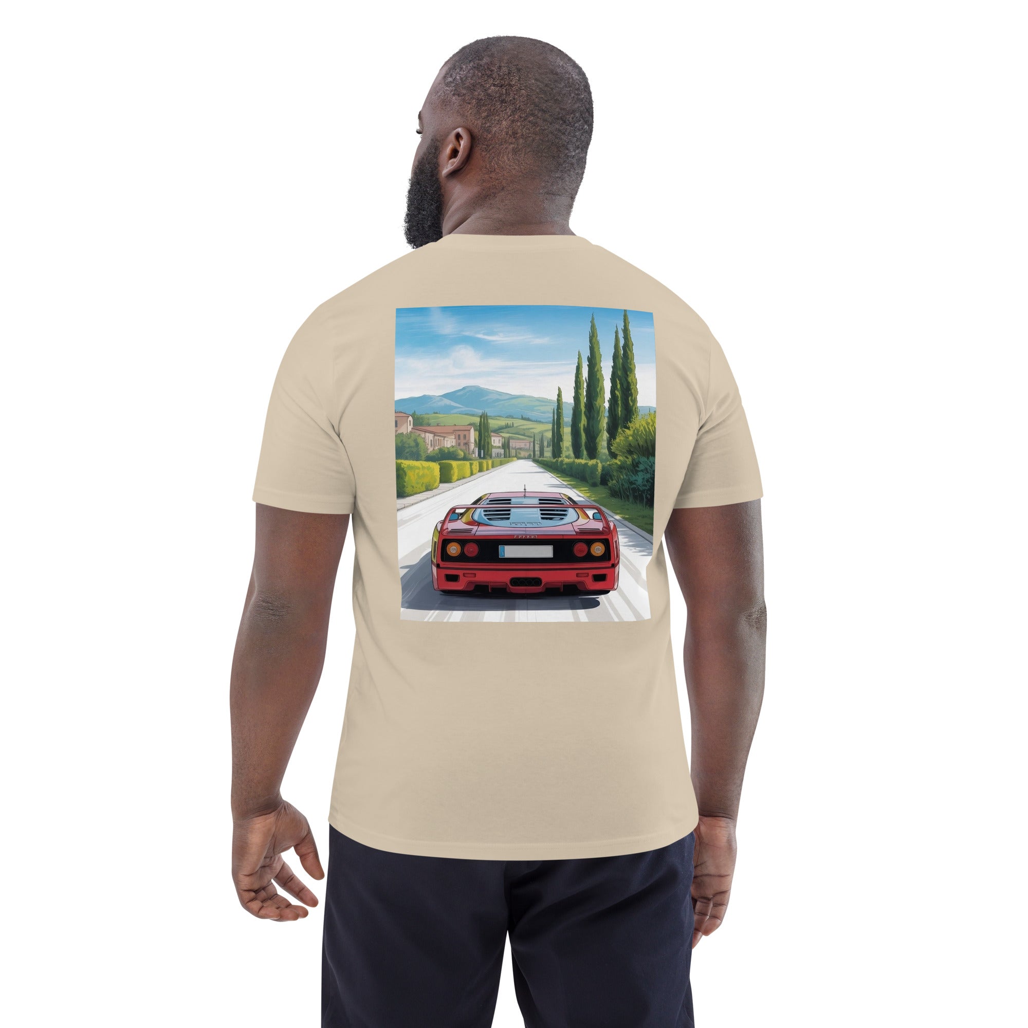 Organic T-Shirt "F40 in Tuscany"