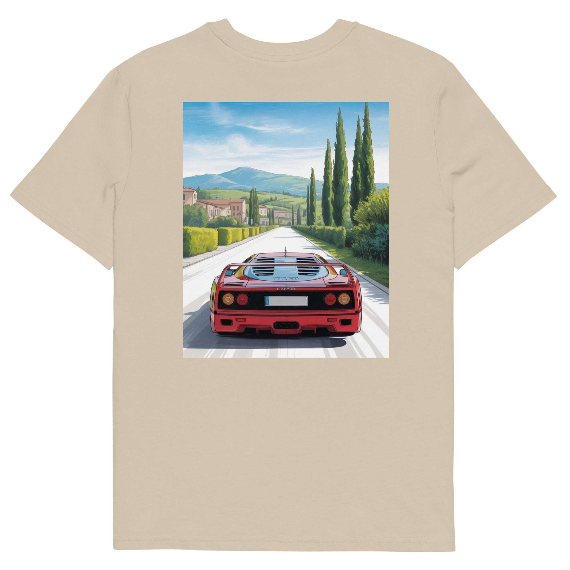 Organic T-Shirt "F40 in Tuscany"