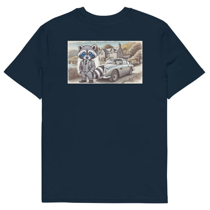 Organic T-Shirt Colour mit Backprint "Classic Aston"