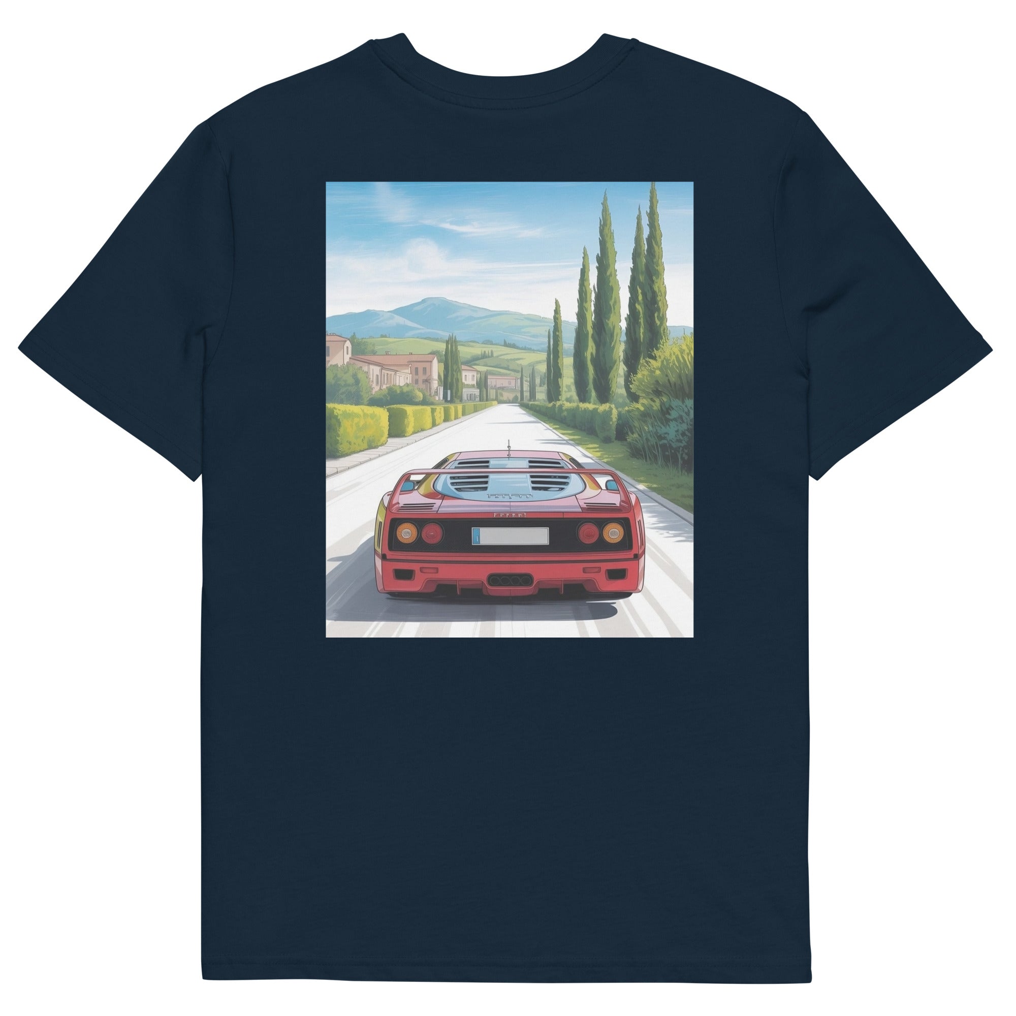 Organic T-Shirt "F40 in Tuscany"