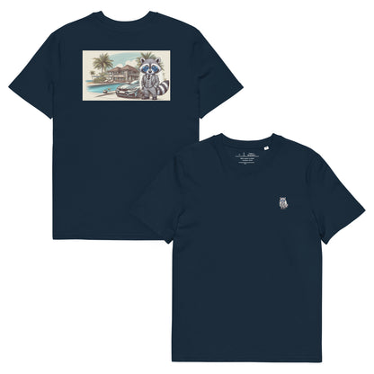 Organic T-Shirt Colour mit Backprint "M4 in summer"