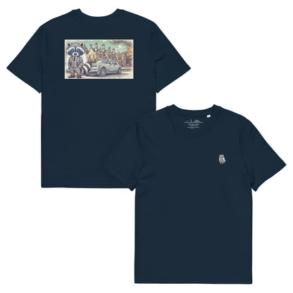 Organic T-Shirt Colour mit Backprint "RR in Summer"