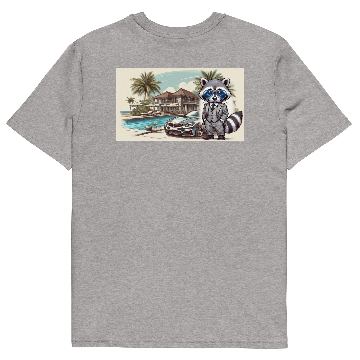 Organic T-Shirt mit Backprint "M4 in summer"