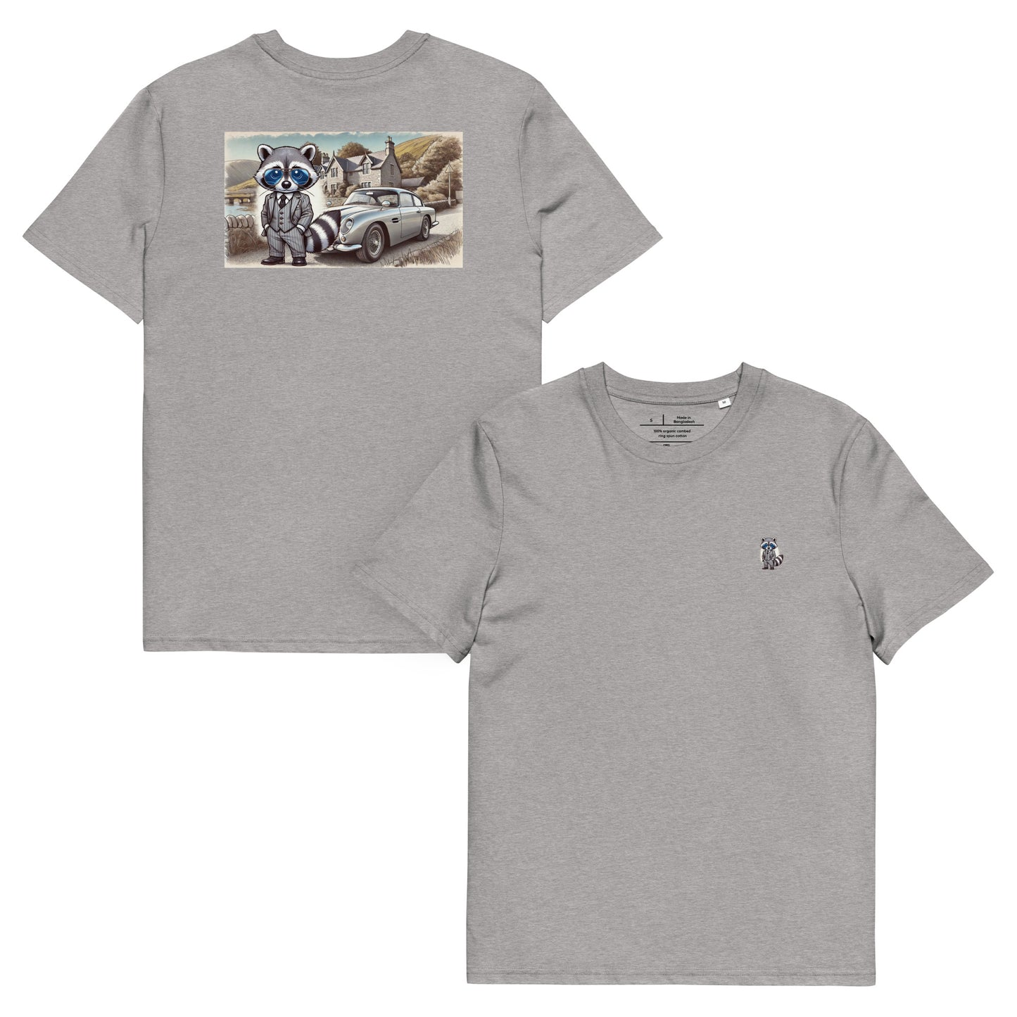 Organic T-Shirt mit Backprint "Classic Aston"