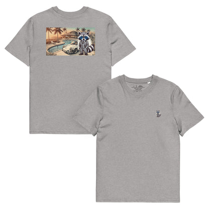 Organic T-Shirt mit Backprint "Carrera in Summer"
