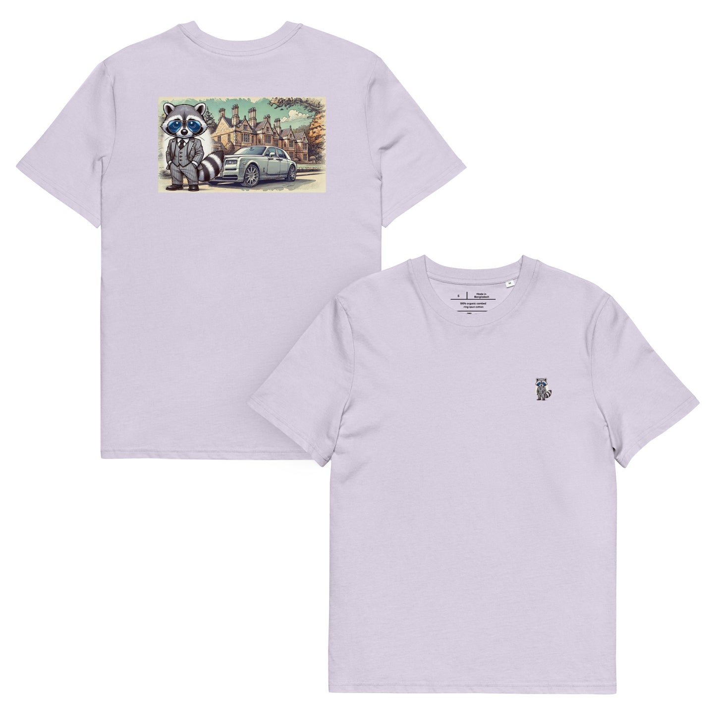 Organic T-Shirt Colour mit Backprint "RR in Summer"