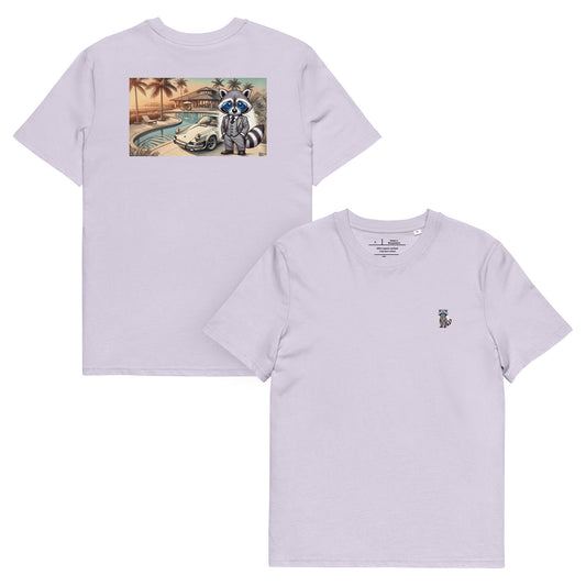 Organic T-Shirt Colour mit Backprint "Carrera in Summer"