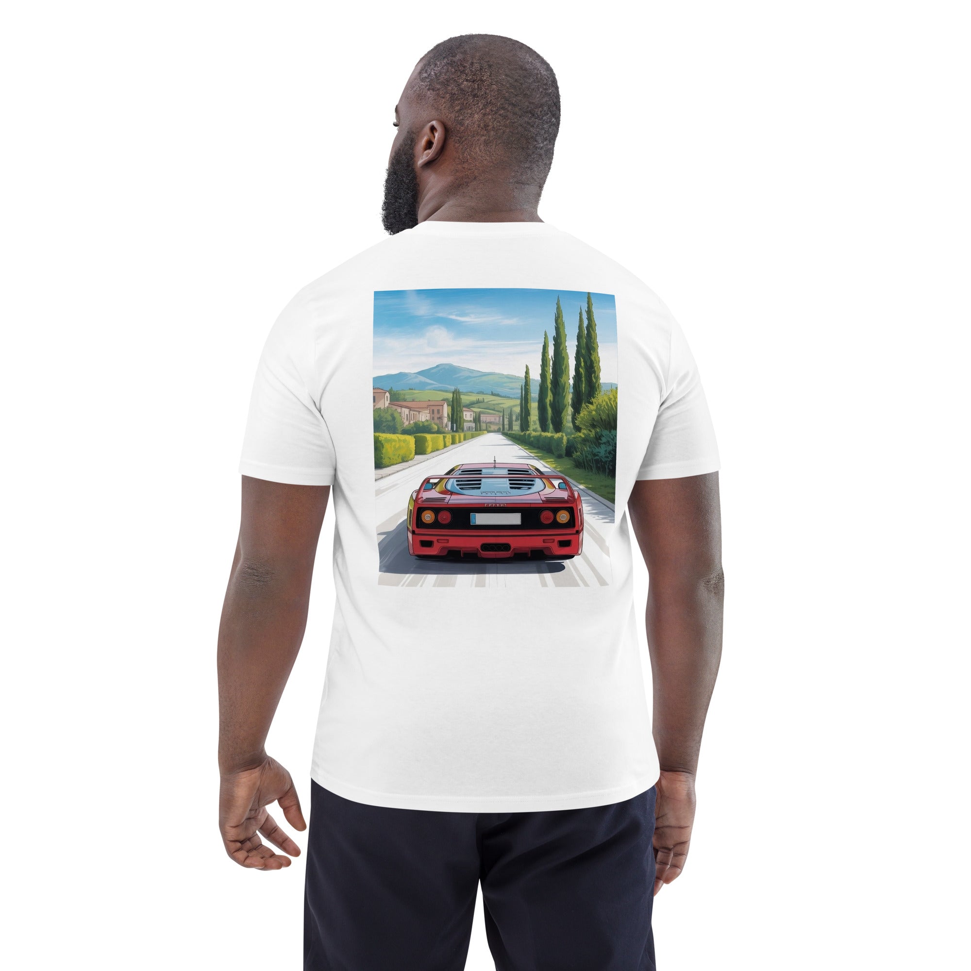 Organic T-Shirt "F40 in Tuscany"