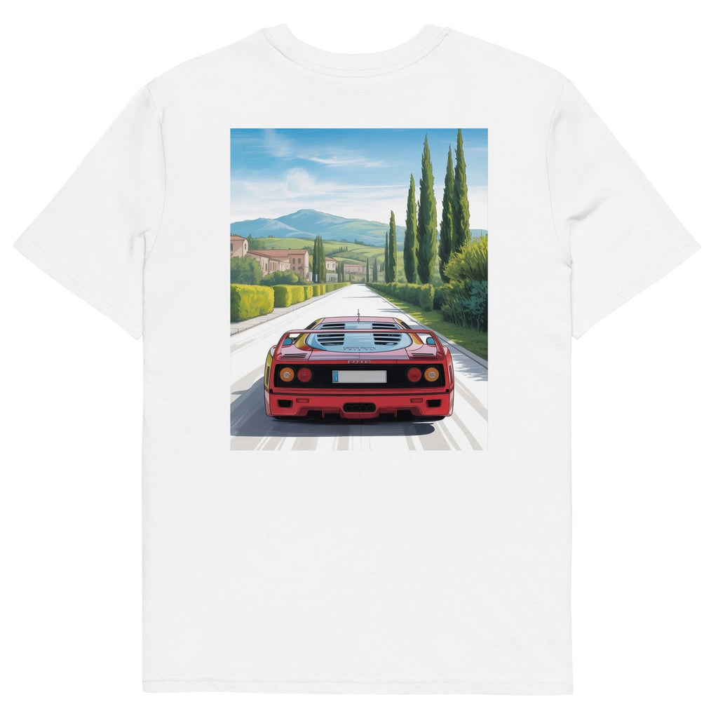 Organic T-Shirt "F40 in Tuscany"