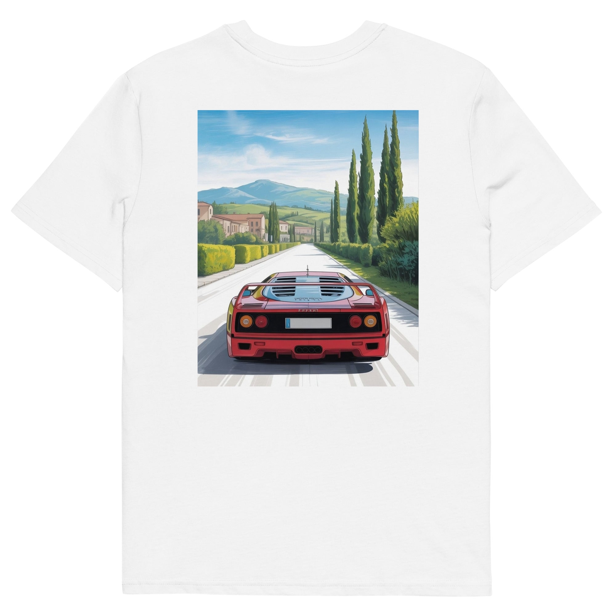 Organic T-Shirt "F40 in Tuscany"