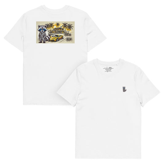 Organic T-Shirt mit Backprint "488 in Summer"