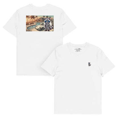 Organic T-Shirt mit Backprint "Carrera in Summer"