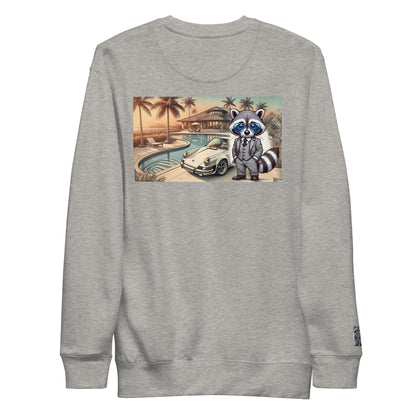 Sweater mit Backprint "Carrera in Summer"