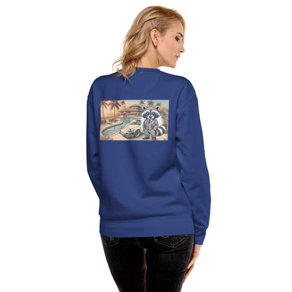 Sweater colour mit Backprint "Carrera in Summer"