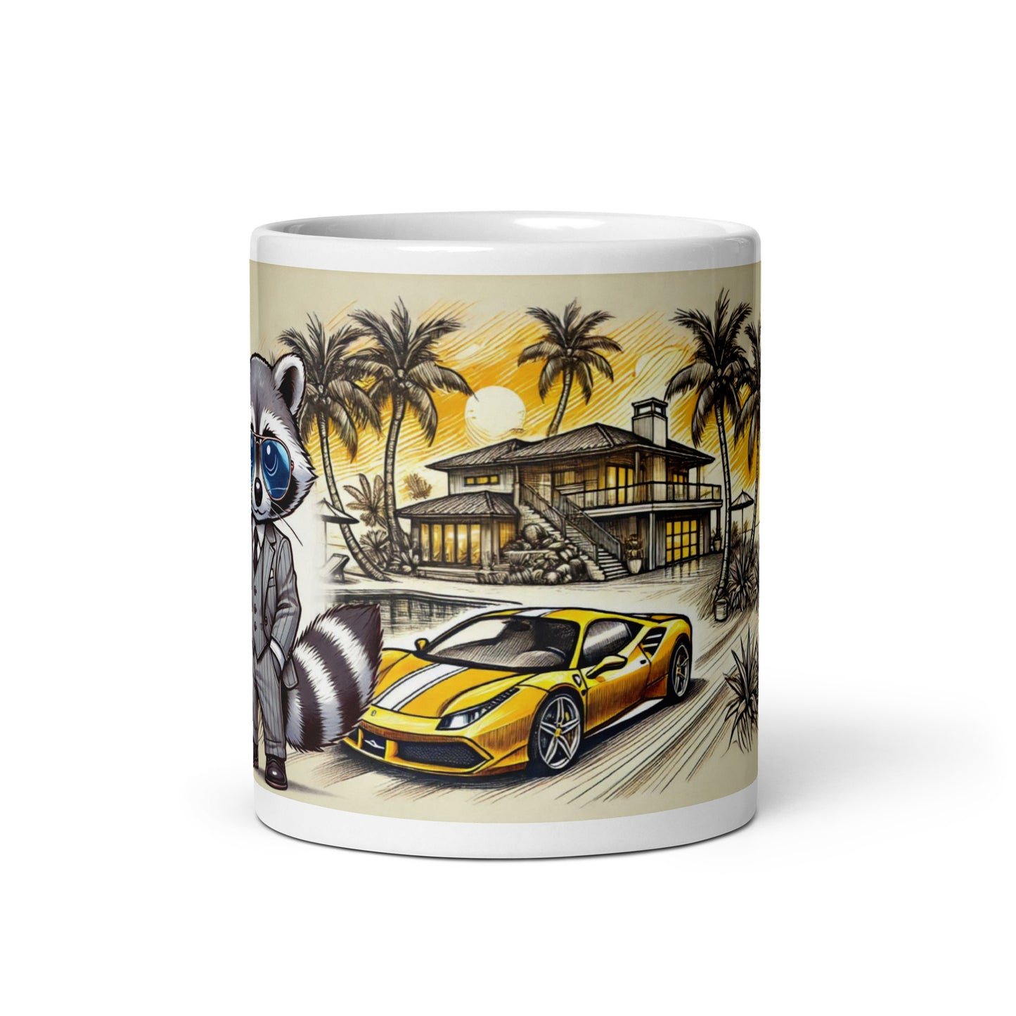 White mug "488 in Summer"