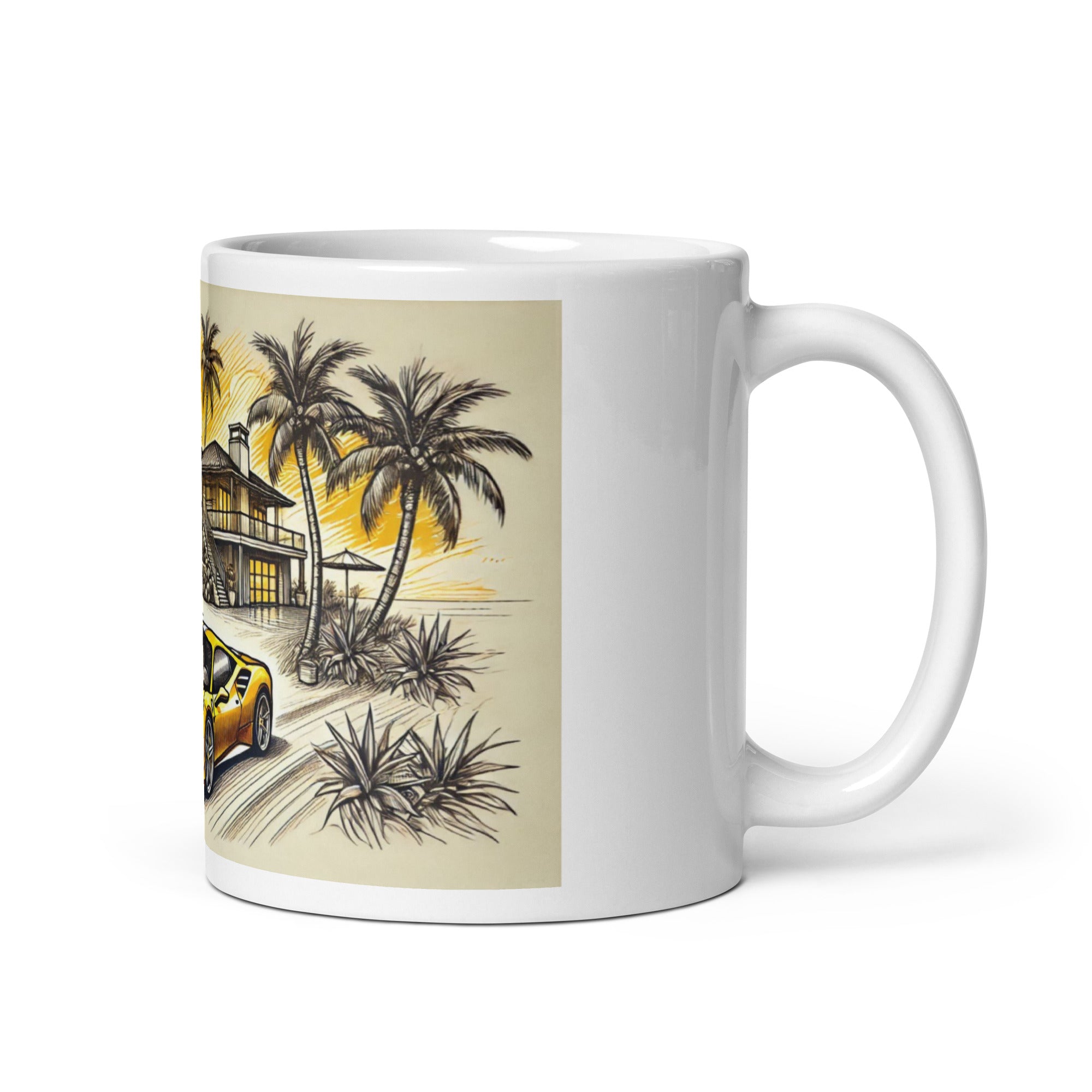 White mug "488 in Summer"