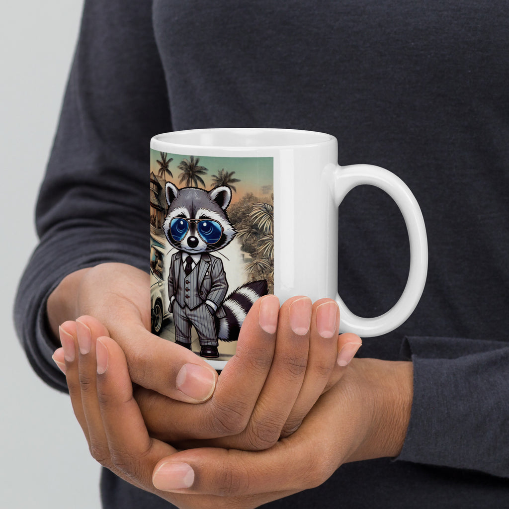White mug "Carrera in Summer"