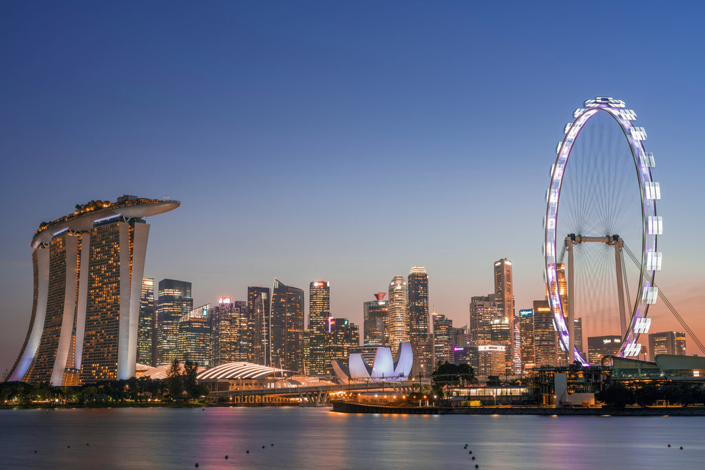 Street Circuit Singapore Layout 3D Printing